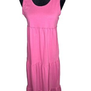J. Jill Pink Sleeveless Maxi dress